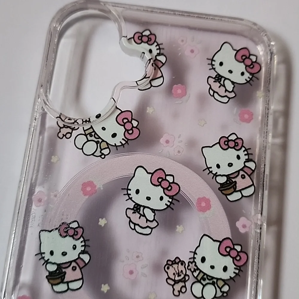 Brand new Apple Iphone 16 Plus Hello Kitty Magsafe Silicone Phone Case